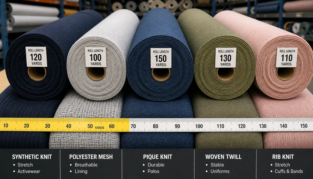 How Should Apparel Brands Compare Roll-Length Requirement Across Fabric Suppliers?