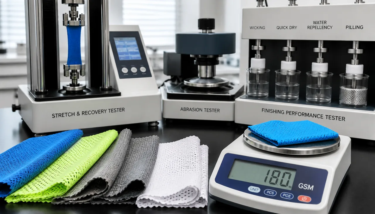 Which Fabric Tests Should Brands Request Before Approving Material for Running Shirts?